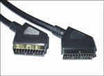 Microconnect Scart - Scart 3m (AVPP3)